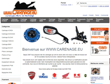 Tablet Screenshot of carenage.eu
